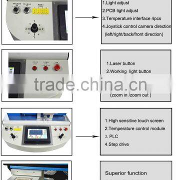 Best Helper! WDS-750 Laser Bga Rework Station Automatic Bga Repair Machine Laptop Bga Repair With Panasonic PLC Controller photo-2