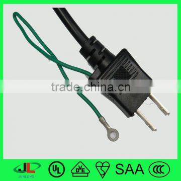 Hot sell lamp cord, grounding japan pse plug, Japan wires and cables electrics