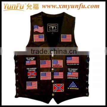 Custom embroidery small flag patches
