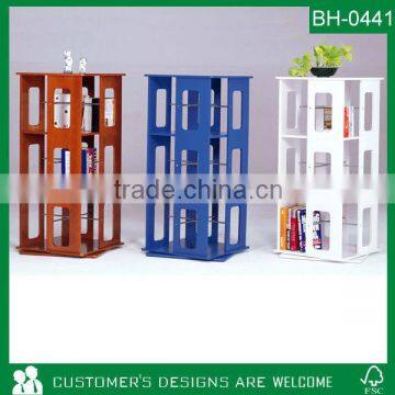 Wooden Bookcase, Modern Bookcase, Revolving Bookcase