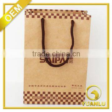 Custom Recycle ECO Friendly Kraft Paper Bags Paper Brown Shopping Bags Paper Packing Bags