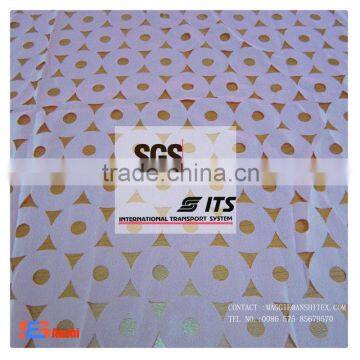 ES1161 Polyester chiffon fabric with hollow for top, underwear, dress fabric