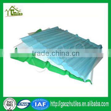 1.2mm lake blue sky blue 10 year guarantee chopped strands for frp sheet for sound barriers