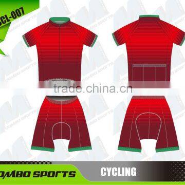 Custom sublimated Portugal cycling jersey