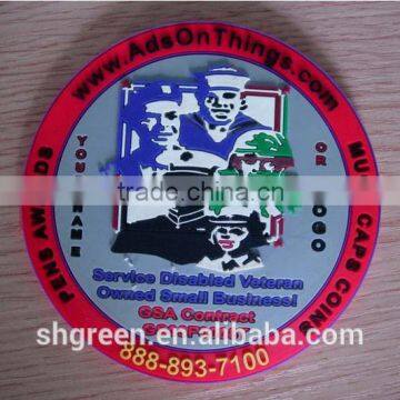 waterproof 3D raised logo rubber badge,jacket sewing on rubber patch