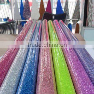 Papel de Parede Pvc Glitter Leather the Best New 2016 Hot Selling Pvc Glitter Leather photo-3