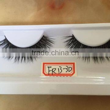 durable consumer goods offer lowest discount 100% real horse hair strip eyelashes