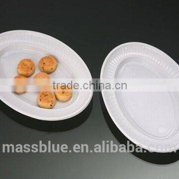 Disposable Plastic Plate, PS Plastic plates, brown plastic disposable plates