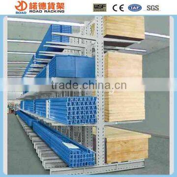 Double sided galvanized cantilever rack