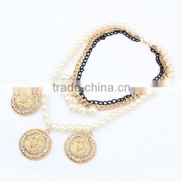 Chinese pearl necklace for women pearl necklace designs latest design pearl necklace (AM-N8)