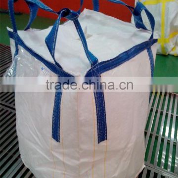 1500kg container bag bulk bag for packing calcium carbonate coated any color chosen