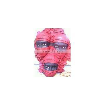 African Wall Decoration Leather Masks