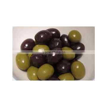 Fresh Green & Black Olives