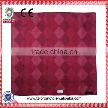 2014 new customized mixed color cotton wholesale handkerchiefs for gifts