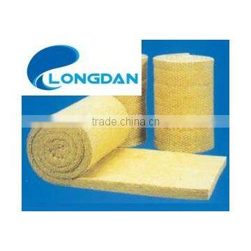 Cheap Price Thermal Insulation Basalt Rock Wool Blanket with Wire Mesh