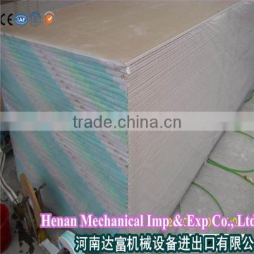 Critically acclaimed plasterboard producing line , automatic gypsum board making machine