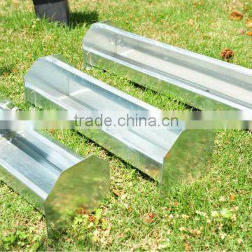 galvanized feeding trough