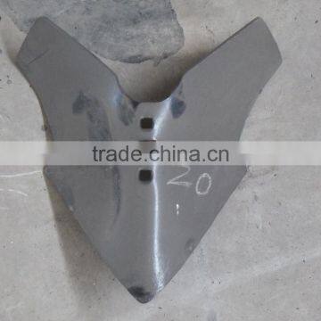 Agricultural parts 65Mn Spring Steel cultivator points