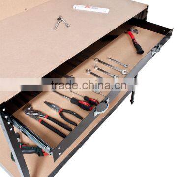 Garage Work Bench Table With Drawer and Peg Board photo-3