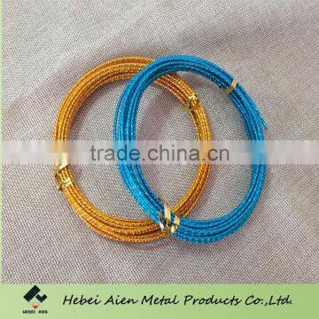 new type design threaded aluminum wire