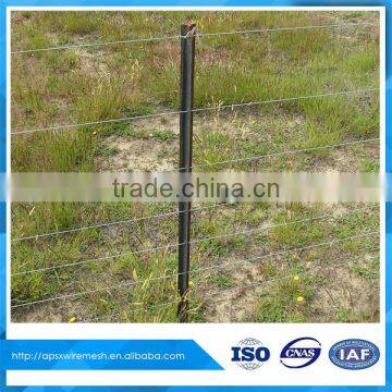 black tar finished 165 cm 2.04 kg/m Star picket & Y fence post