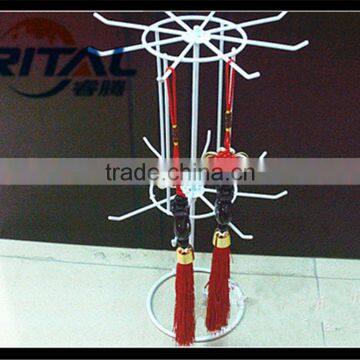 Factory Wholesale Metal Wire Rotating Display Rack photo-3