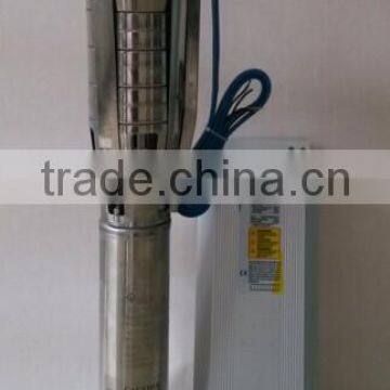 China Manufacturer water cooling Submersible Motor DC Solar Submersible Pump