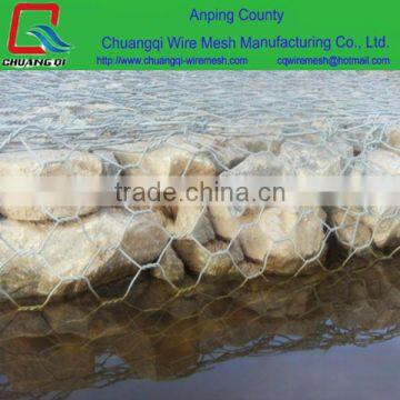 Hexagonal Gabion Box for flood control