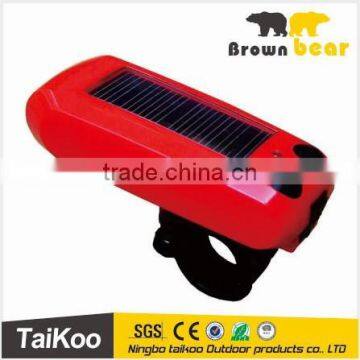 Nice Design Hot Sale Front Solar Bike Light Bicycle Accessory