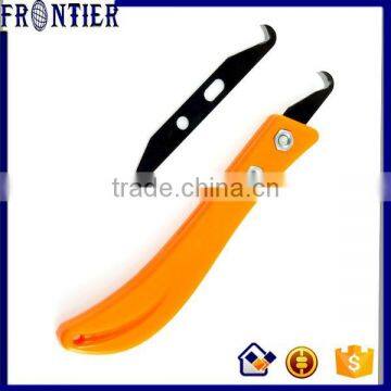 SK5 carbon steel double heads hook utility blade kinife for yarn