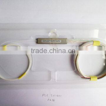 PLC Splitter pipe type, 1x16 PLC Splitter steel pipe type