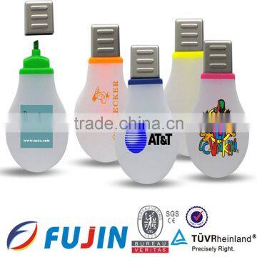 Bulb-shape highlighter promotion gift