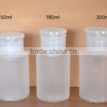 Nail polish pump with bottle 150ml 180ml 200ml
