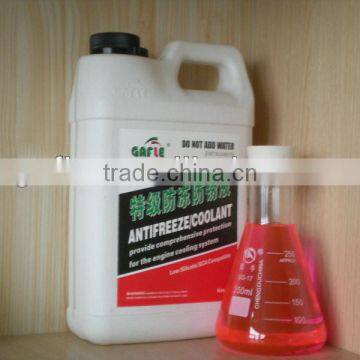 antifreeze coolant red color