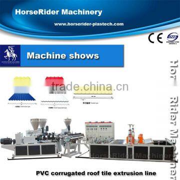 HorseRider Glazed Roofing Tile Making Machinery photo-5
