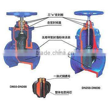 resilient seated gate valve pn16