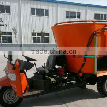 3 WHEEL best quality 4M3 vertical feed mixer