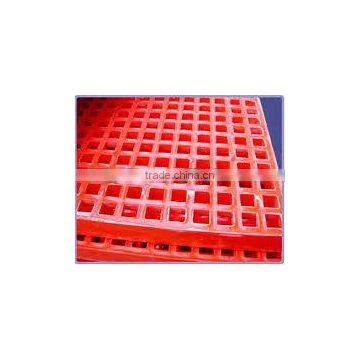 Red FRP Molded Grating/MOLDED GRATING(covered With Grit)