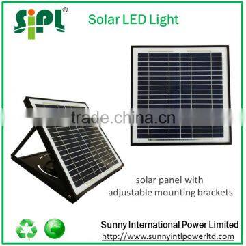 Low-profile Solar Lighting 15 Watt Solar Panel Powered LED Light Lamp for Indoor photo-2