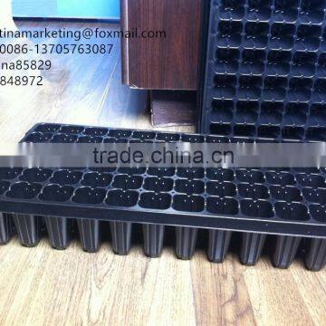 70mm Deep Large Cell Plastic Forest Nursery Seedling Tray China Manufactory Price