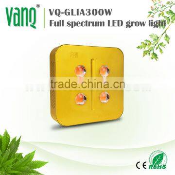 VANQLED Manufacturer for Medicinal Plant Indoor Growing 300w Full Spectrum with Red, Blue, White,CE,RoHS approved