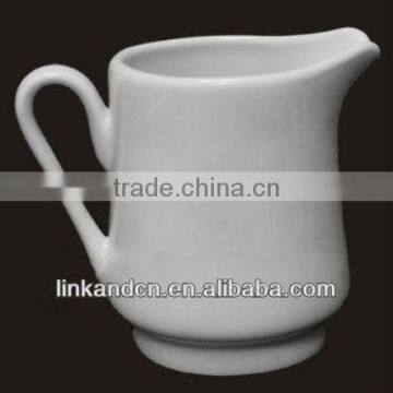 KC-00829 white ceramic tea pot without lid