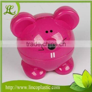 Plastic Mouse Shape Money Pot