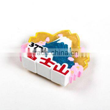 the New Design Japanese Souvenirs Mount Fuji Resin 3d Fridge Magnet photo-3