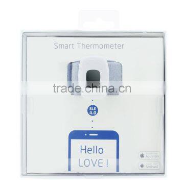 Medical & Household Baby Digital Thermometer, Wearable Smart Electronic Fever Monitor with LCD Display for Testing Temperature