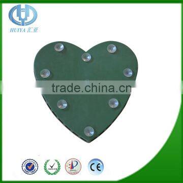 Hebei Heart Shape Green Wedding Car Decoration Wet Floral Foam photo-3