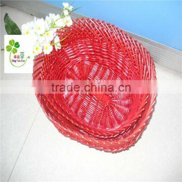 oval wicker storage fruit basket fruit basket