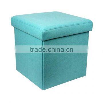 Household Pure Color Felt Storage Box With Removeable Lid