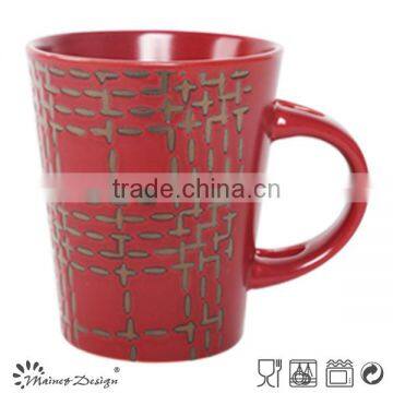 12oz Metal Glaze Ceramic Coffee Mugs photo-4