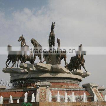 Garden Decor High Quality Metal Crafts Large Bras Water Fontain photo-2
